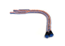 Lager: Gesch&uuml;hriemen Hybrid Blue-Stripe/Orange (Sommerkollektion Orange Sky)