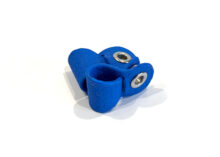 Lager: Hexa Manschette 25 mm Blau - Gr&ouml;&szlig;e 14